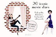 Hollywood Vintage Collection, an Illustration by Fantom Fifi Art (Thumbnail 2 of 9)