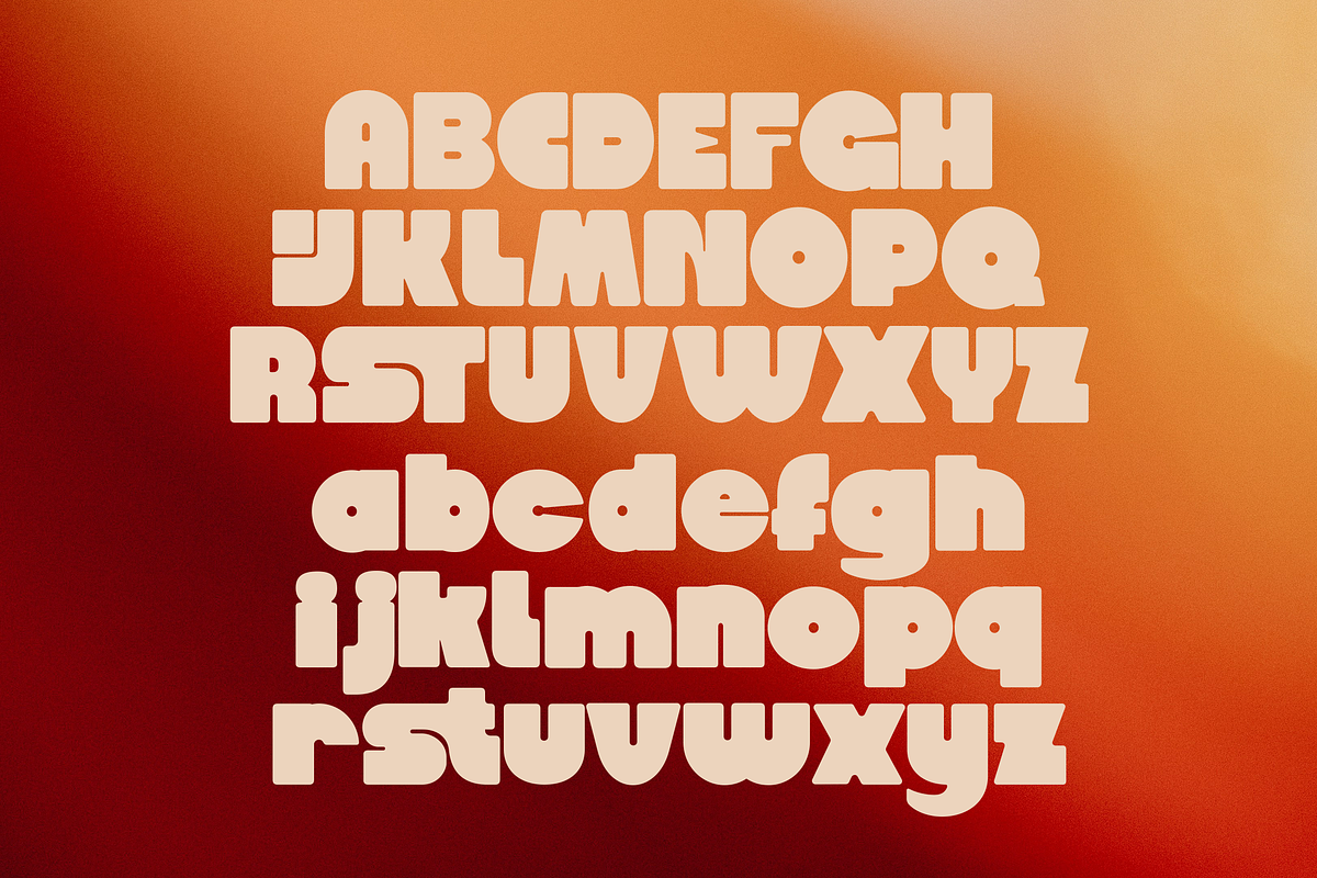 The Loca – Bold Retro Block Typeface, a Sans Serif Font by Fortunes Co (Photo 6 of 10)