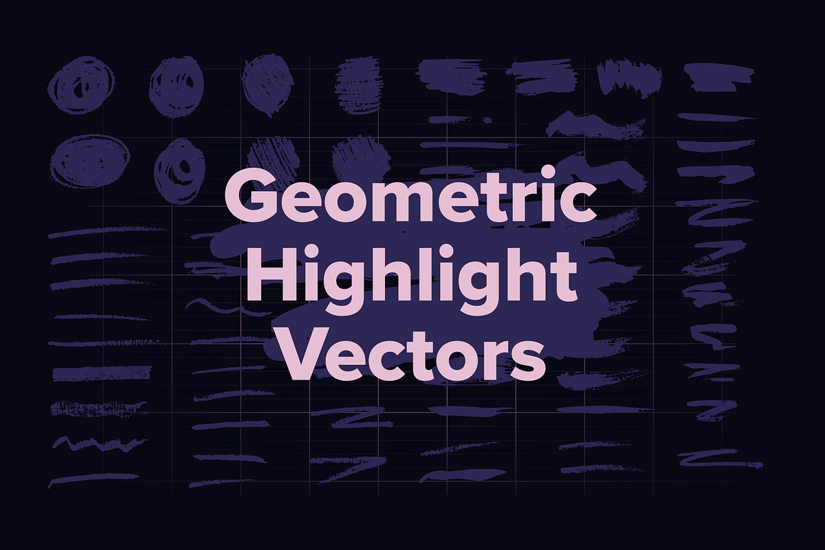 Creative Text Highlights Vector Set, an Object Graphic by Creative Veila (Photo 6 of 8)