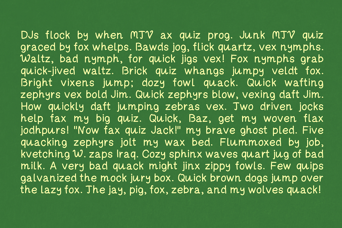 the matcha font, a Handwritten Font by Ashiya Pixel (Photo 2 of 9)