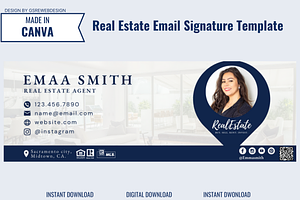 Clickable Email Signature Template