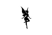Magical Fairy Silhouette Bundle, an Illustration by jahid234 (Thumbnail 9 of 51)