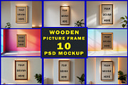 Minimalist Frame Mockup Bundle, an Advertising Mockup by ForhadGFX (Thumbnail 1 of 11)