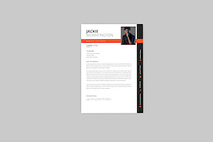 Jackie Graphic Resume Designer