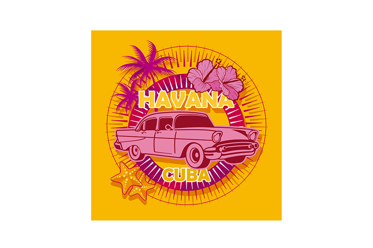 Havana Cuba, an Empty State Illustration by JulioEchandia