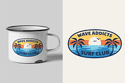 Surfing Design Pack, an Illustration by cd-design.co (Thumbnail 4 of 7)