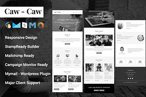 CAW CAW - Responsive Email Template