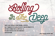 Hometown Family, a Sans Serif Font by FHFont (Thumbnail 5 of 7)