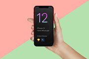 Hand Mockups iPhone 12 Pro, normal, an iPhone Mockup by Pierre Borodin (Thumbnail 6 of 8)
