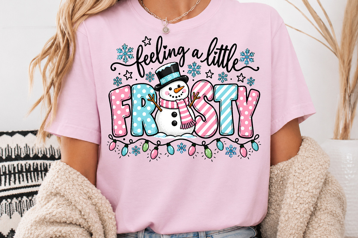 Feeling A Little Frosty Christmas PN, a Seasonal Illustration by Rose Art (Photo 3 of 4)