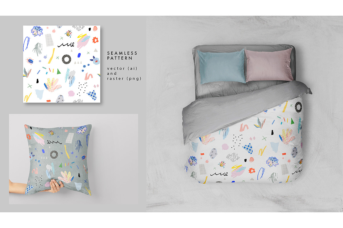 Abstract Summer, a Decorative Illustration by Lera Efremova (Photo 3 of 5)