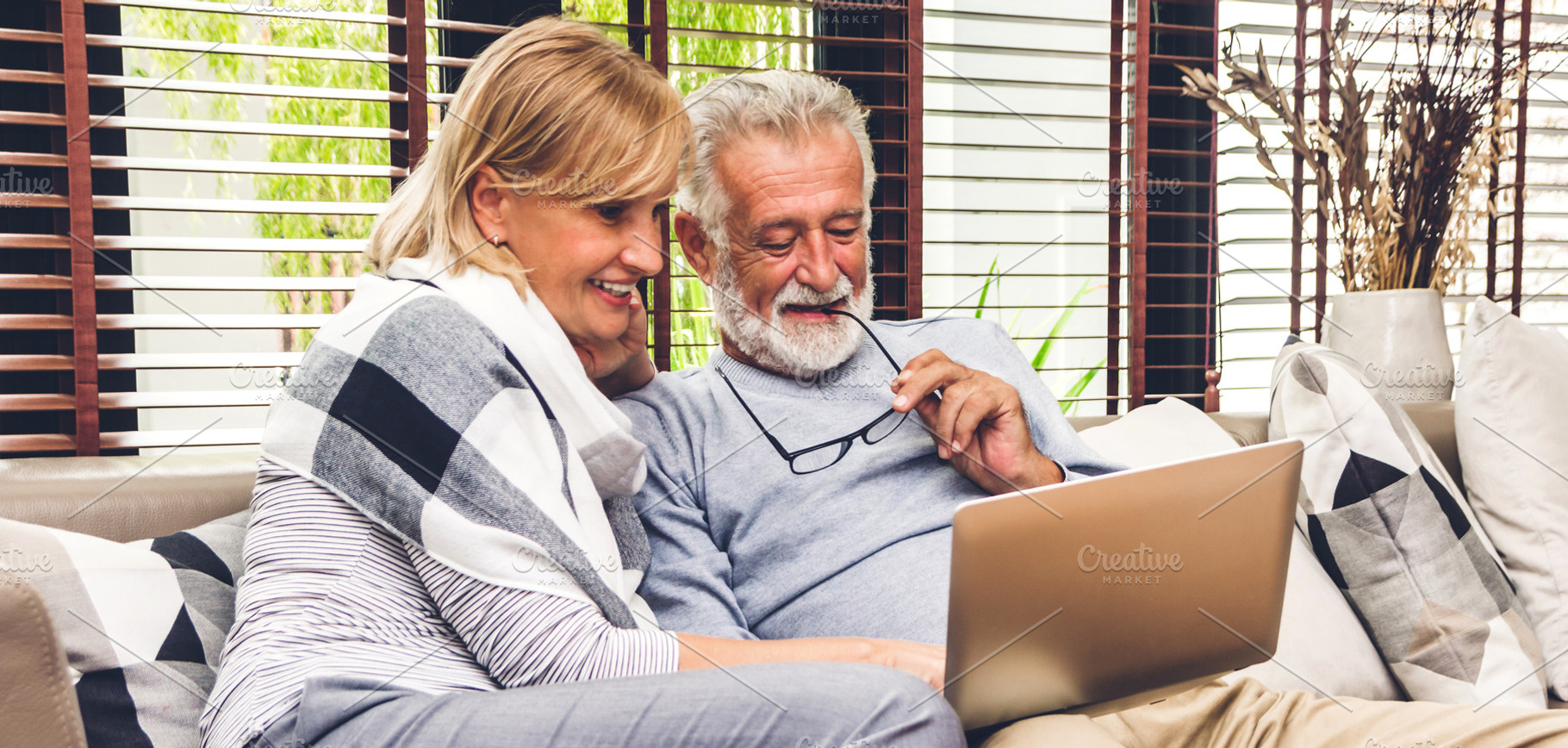 Senior couple family having good tim stock photo containing network and, a Person Photo by Art_Photo