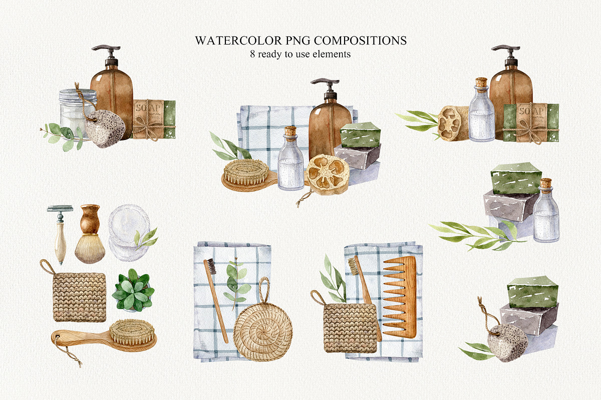 3 in 1 Zero Waste BUNDLE, a Decorative Illustration by Natalia Fedorova (Photo 13 of 31)