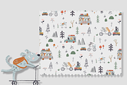 Cute Dogs and Cats Pattern, a Pattern Graphic by Lady Bruniere Design (Thumbnail 4 of 9)