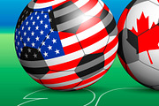 Football balls & flags of the 2026, a Sport Illustration by frizio (Thumbnail 3 of 3)