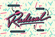 Bayshore + New! Neon Glow Styles, a Script Font by Sam Parrett (Thumbnail 4 of 7)