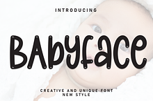 Babyface | Script Font