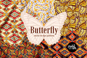 Butterfly, a Pattern Graphic by Crystal Line (Thumbnail 1 of 8)