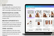 Skincare CANVA Instagram Carousel, a Social Media Template by Xenié Creative (Thumbnail 3 of 8)