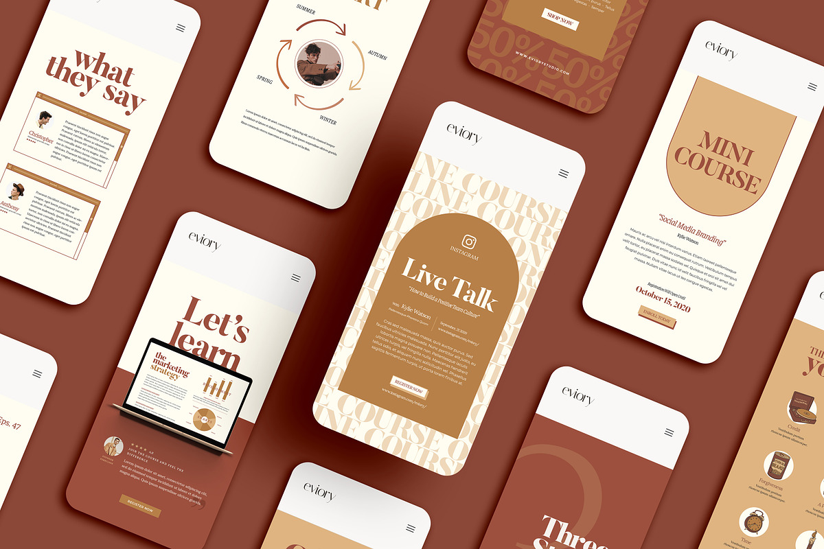 Instagram Creator For Coach CANVA PS, a Social Media Template by Eviory (Photo 22 of 57)