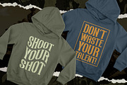 Northas - Vintage Stencil, a Font by Arterfak Project (Thumbnail 4 of 11)