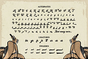 The Buntank - Retro Script, a Script Font by Arterfak Project (Thumbnail 14 of 14)