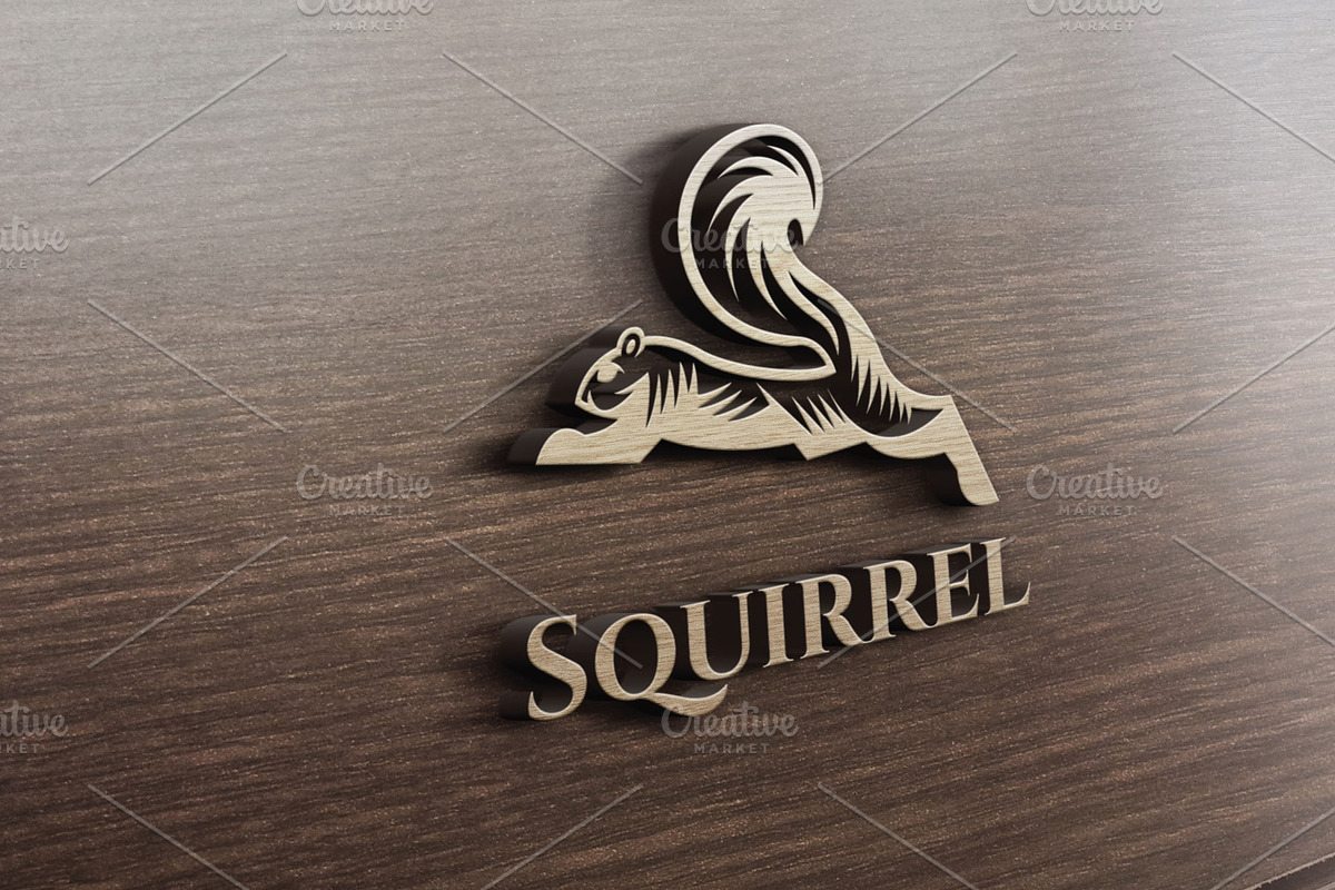 Squirrel - Artistic Logo, a Branding & Logo Template by ashenterprise (Photo 3 of 4)