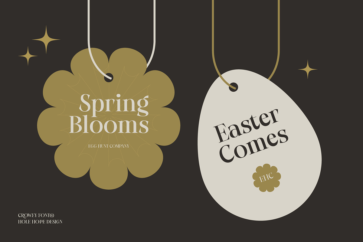 Crowey | Elegant Classic Serif Font, a Serif Font by Hole Hope Design (Photo 9 of 10)