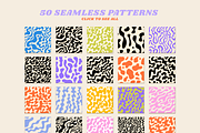 Organic Shapes Pattern Collection, a Pattern Graphic by Felizabeth Design (Thumbnail 5 of 12)