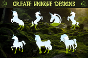 Unicorns Canva Frames, an Object Graphic by Creative Digital Template (Thumbnail 2 of 3)