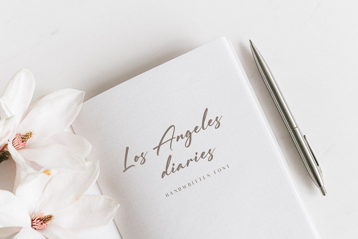 Jeasland Script, a Script Font by HanzelSpace Studio (Photo 3 of 9)