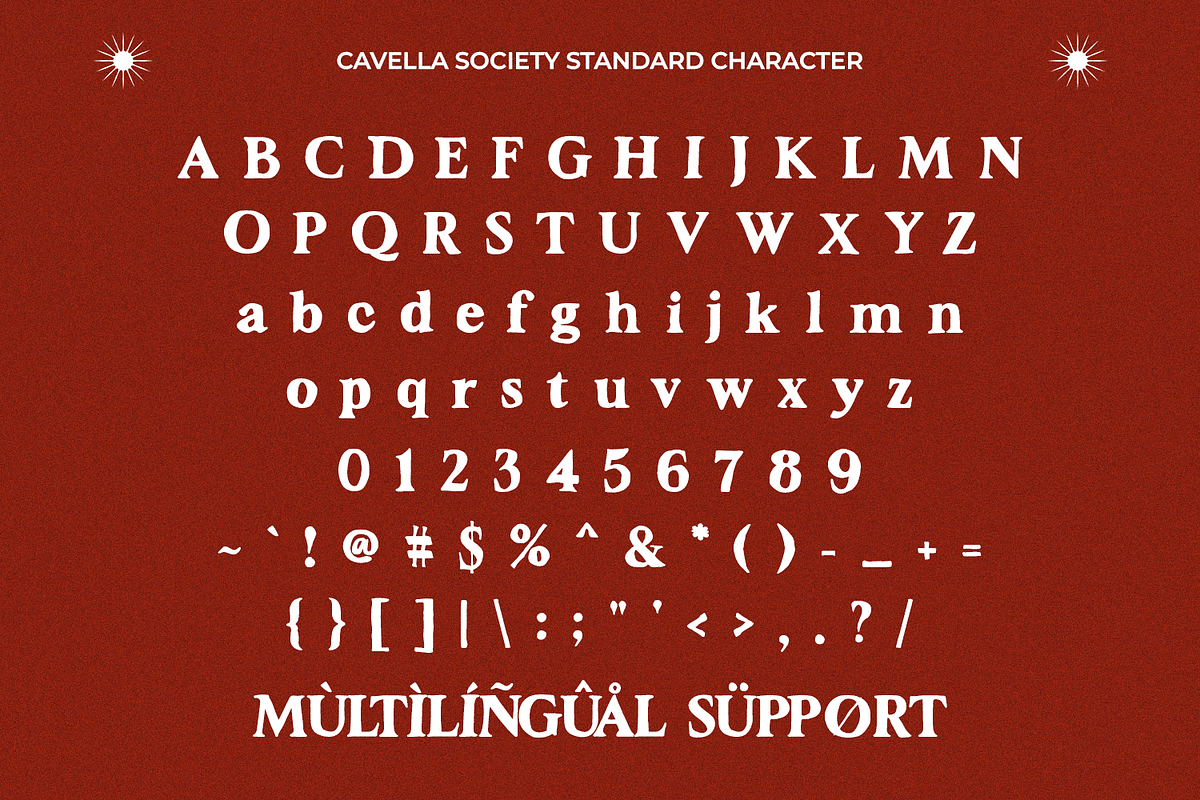 Cavella Society, a Serif Font by Black Junst (Photo 7 of 10)