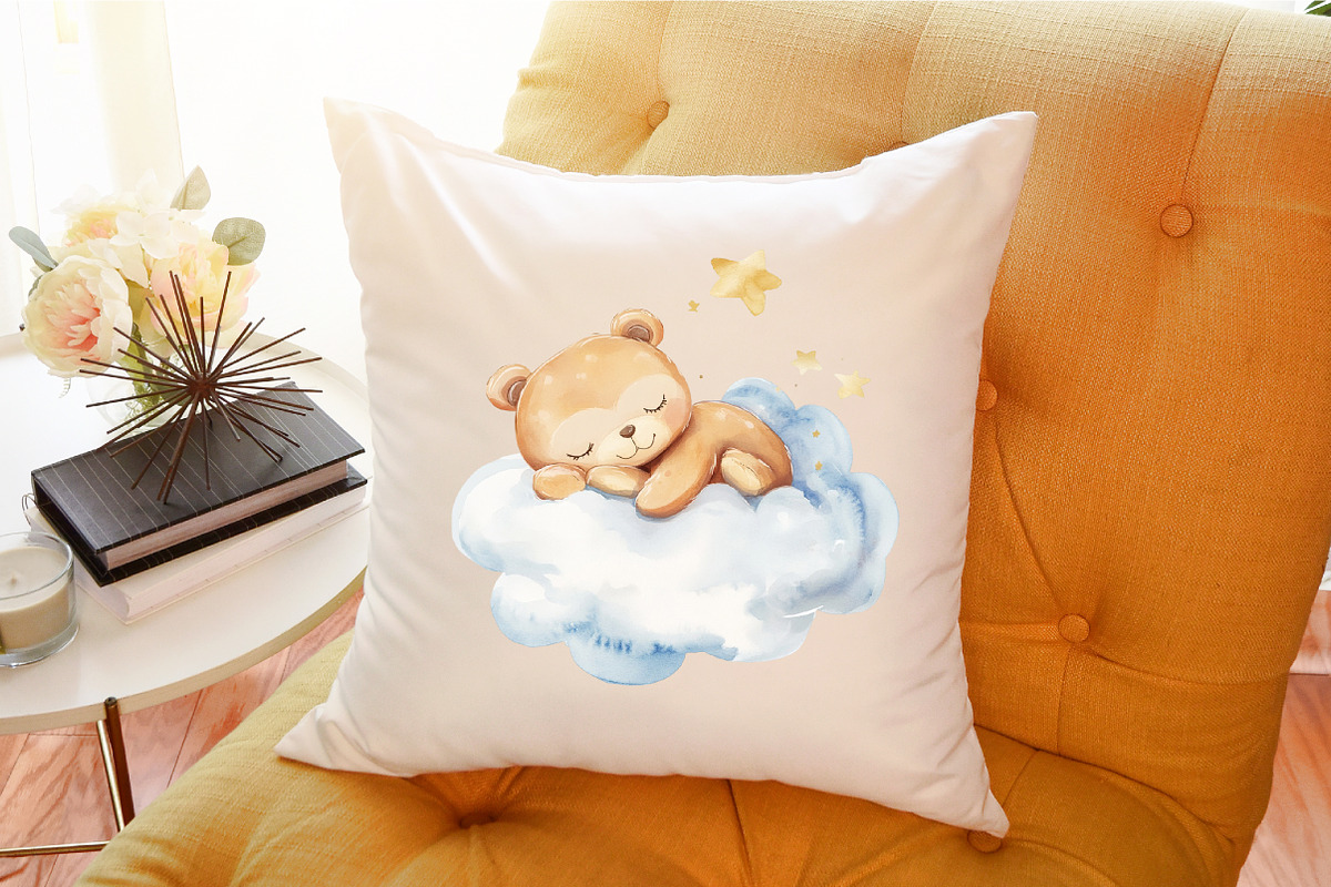 Baby Shower Clipart,Boho Nursery Cli, an Illustration by Sublimation Artist (Photo 6 of 6)