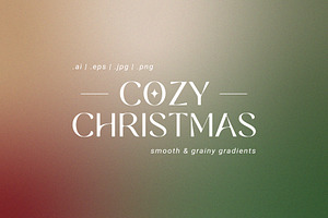 Cozy Christmas Gradient Backgrounds