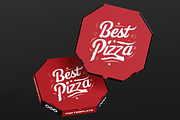 Pizza Box Packaging Mockup, a Packaging Mockup by Transly Graphics (Thumbnail 1 of 3)