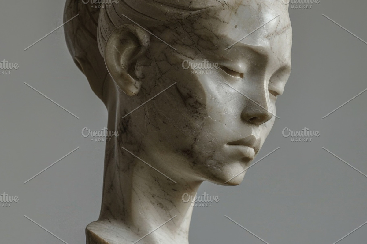 87 Sculpted marble heads, an Arts & Entertainment Photo by Handmadefont (Photo 32 of 85)
