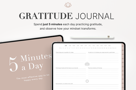 Digital Gratitude Journal