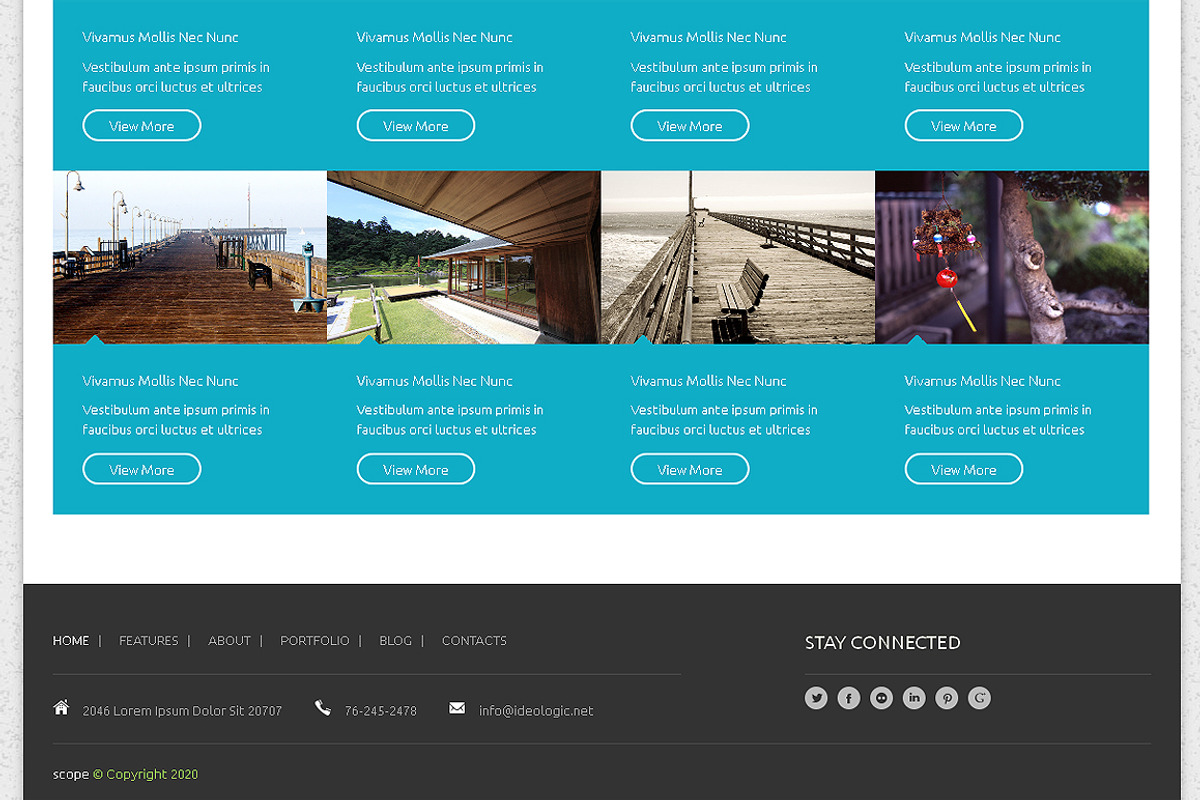 Scope Responsive Bootstrap Theme, a Bootstrap Template by IceTemplates (Photo 4 of 4)