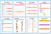 2026 Summer Planner For Kids Canva, a Stationery Template by Shumaya (Thumbnail 3 of 7)