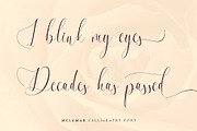 Melamar Calligraphy, a Script Font by Aldedesign (Thumbnail 6 of 11)