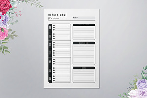 Printable Weekly Meal Planner