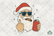 Funny Santa Claus PNG, an Illustration by Craft Nest (Thumbnail 1 of 6)