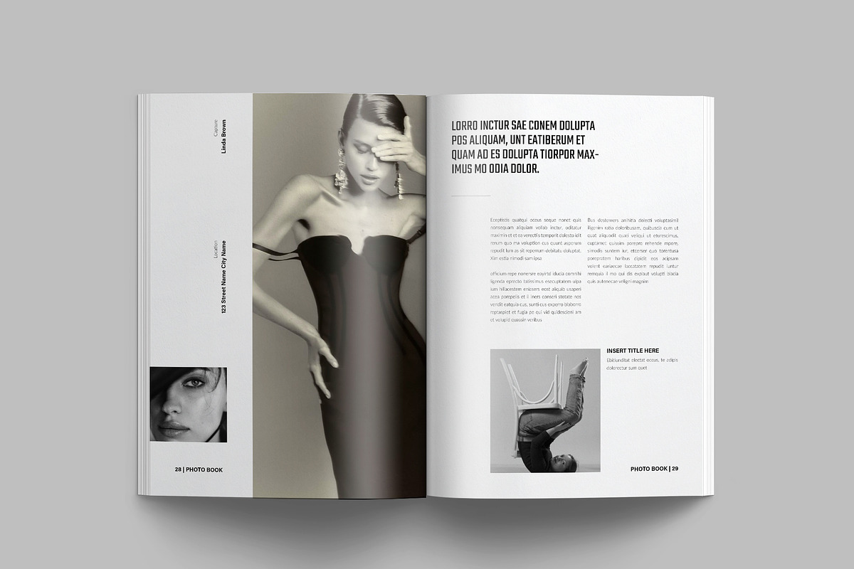 Minimalist Photo Book Template, a Brochure Template by NorthPeak (Photo 11 of 16)