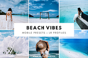 Beach Vibes Mobile Lightroom Presets, an Action Add-On by Filtercrave (Thumbnail 11 of 11)