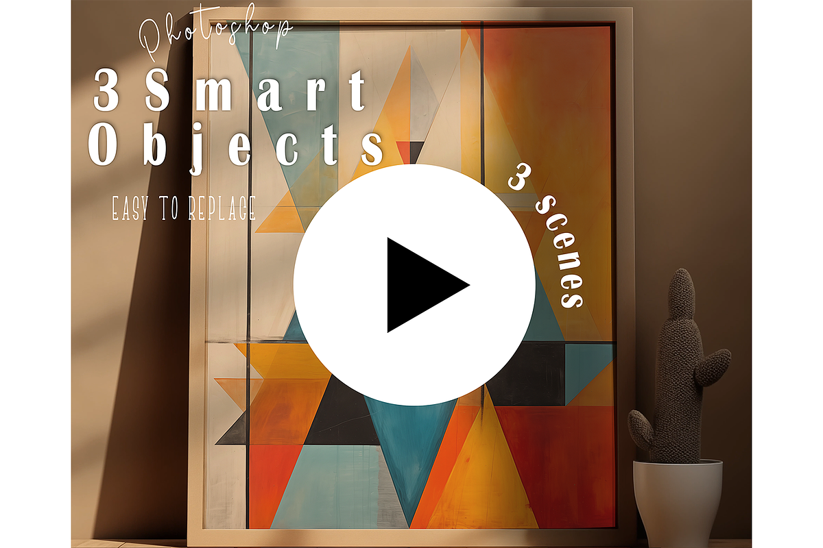 4:5 Vertical Frame PSD Mockup Video, a Print Template by Pixelkrafter (Photo 2 of 4)