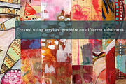 Mixed Media Collage Papers, a Texture Graphic by happychinchilla (Thumbnail 5 of 9)