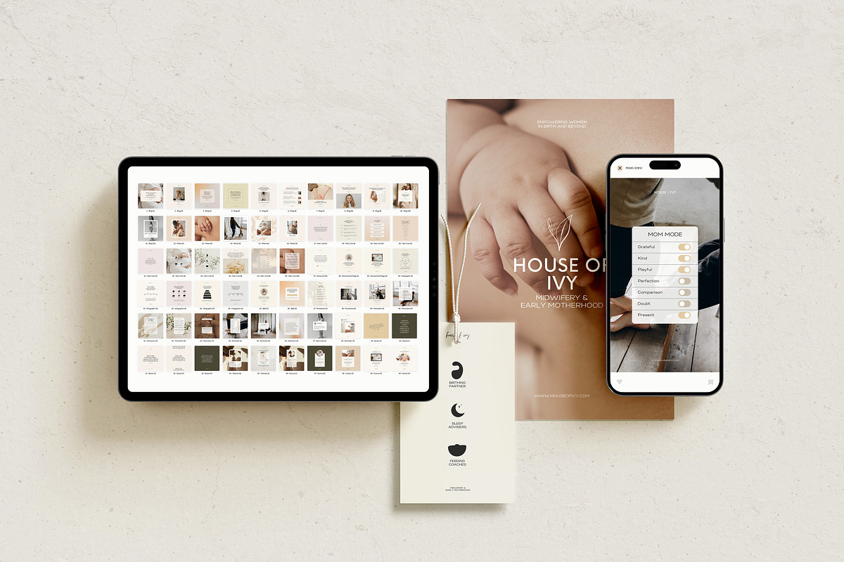 House Of Ivy - Social Media Kit, a Social Media Template by Moxi Crew (Photo 4 of 6)