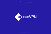 caxVPN - C Icon Logo, a Branding & Logo Template by Pixelar (Thumbnail 1 of 2)