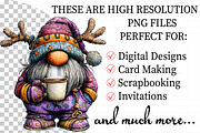 Winter Christmas Gnome Clipart, an Illustration by Daily.Designs (Thumbnail 2 of 5)