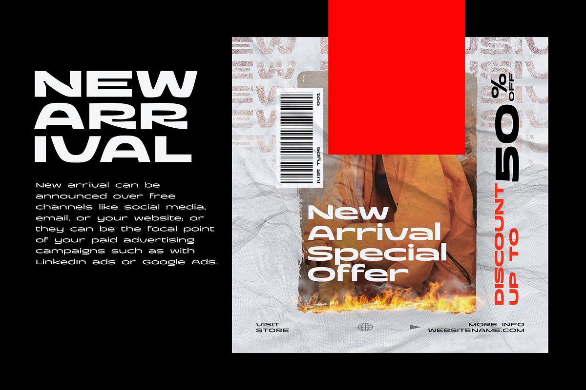 Concrete Forge Extended Typeface, a Sans Serif Font by Get Studio (Photo 7 of 9)